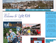 Tablet Screenshot of lylekirk.org